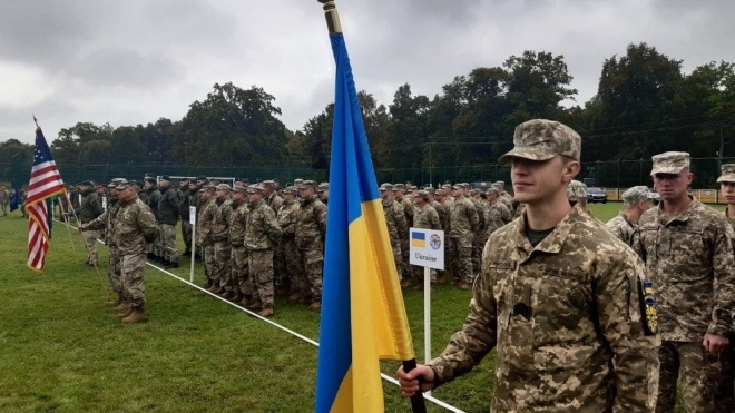 Во Львовской области начались военные учения Rapid Trident 2021