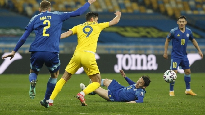Відбір на ЧС-2022: Україна втратила перемогу над Казахстаном