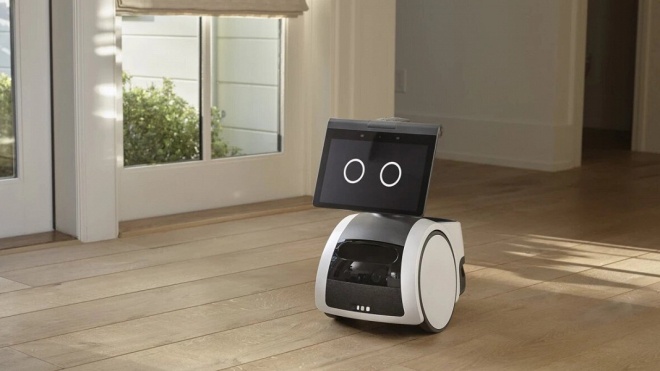 Amazon представила домашнего робота Astro для переноски вещей, видеонаблюдения и воспроизведения музыки