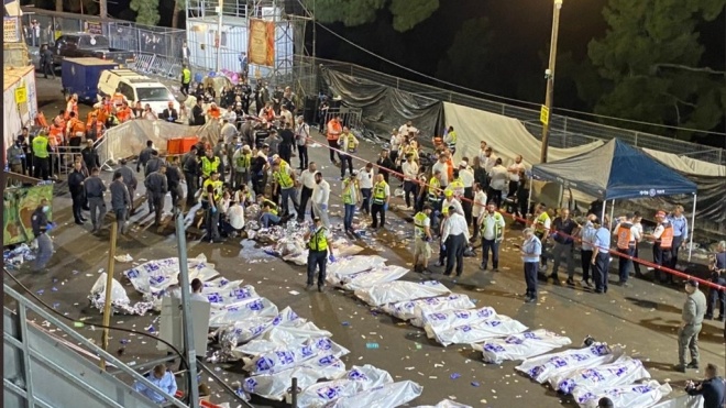 В Израиле произошла давка во время религиозного праздника — погибли десятки людей