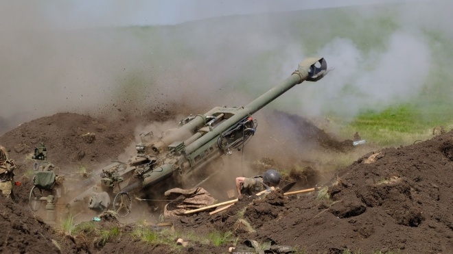 The Ukrainian military repulsed 14 Russian attacks in Donbas. At two more locations,  the fighting continues 