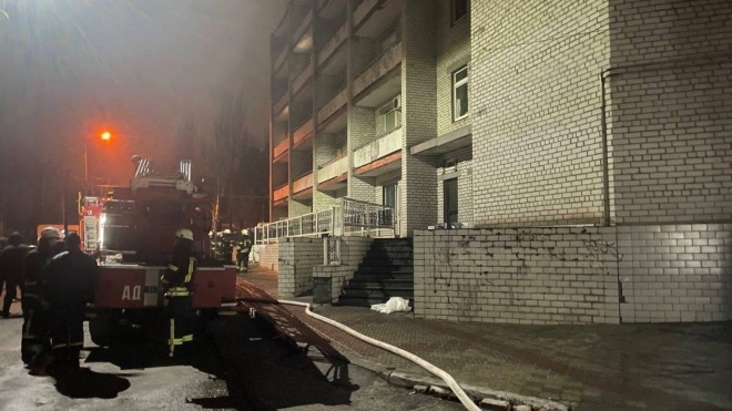 Пожар в больнице Запорожья: правоохранители задержали ответственного за пожарную безопасность и озвучили версии возгорания