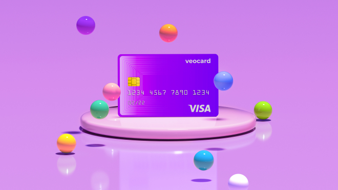Moneyveo та IBOX Bank анонсували нову платіжну картку Veocard