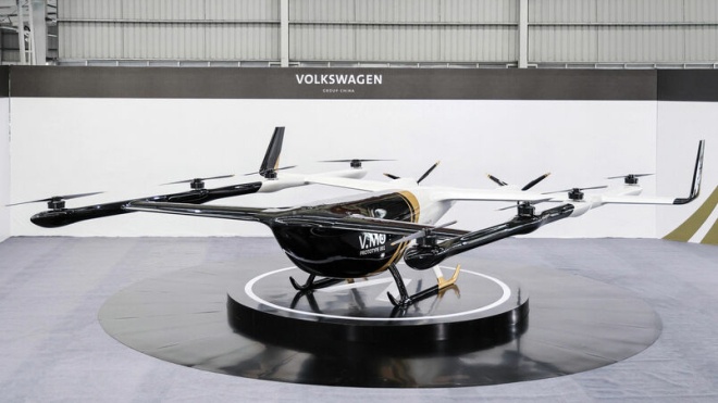 Volkswagen презентував «Літального тигра» — перший прототип безпілотного повітряного таксі