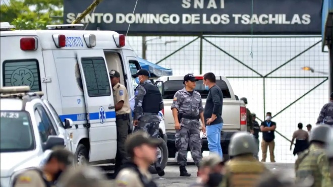 More than 40 people were killed in a prison riot in Ecuador