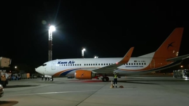 У Борисполі приземлився літак з українцями, яких евакуювали з Афганістану