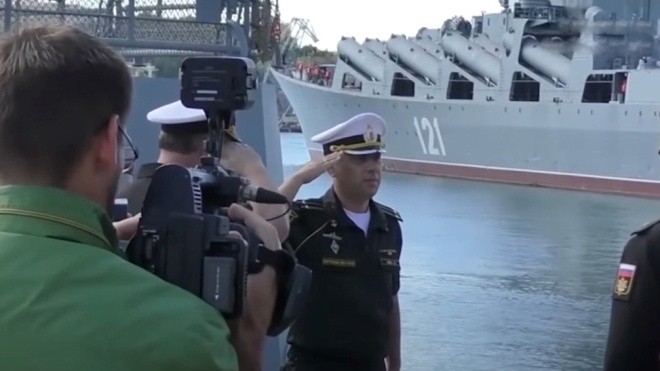 The commander of the Russian ship “Admiral Makarov” is under suspicion