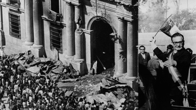 В 1973 году чилийский президент-социалист Сальвадор Альенде защищал свою резиденцию от путчистов с автоматом в руках. А потом из него же и застрелился — вот как это было