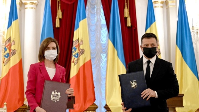 Зеленский встретился с коллегой из Молдовы Санду: договорились о создании президентского совета