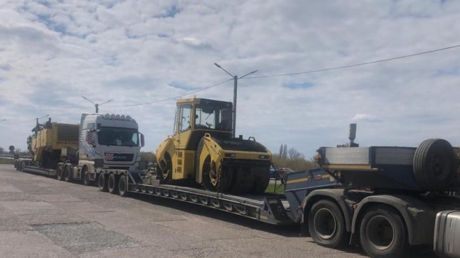 В Донецкой области злоумышленники присвоили технику иностранной компании для строительства дорог за 150 млн грн