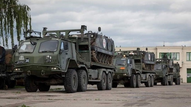 Lithuania transferred 12 more M113 armored personnel carriers to Ukraine. Some of them are equipped with mortars