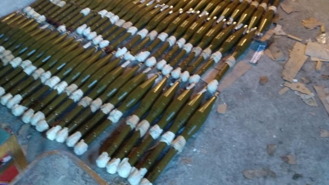В Харьковской области обнаружили арсенал боеприпасов. В тайнике нашли сотни гранат различного типа и 62 тысячи патронов