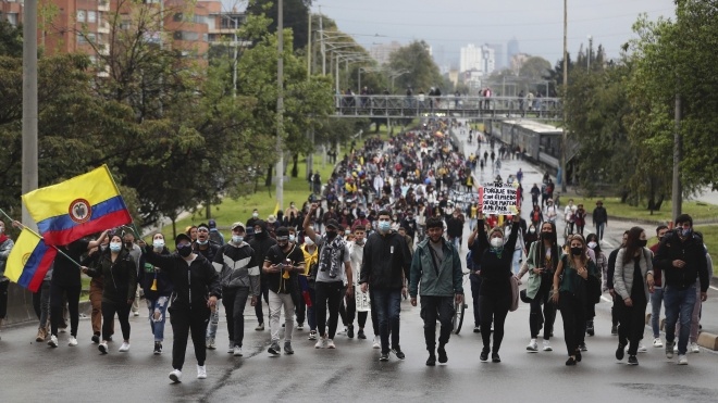 У Колумбії тривають протести проти податкової реформи. Майже 20 людей загинуло, ще 800 отримали поранення