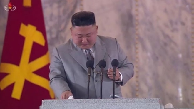 Диктатор Кім Чен Ин «розплакався» під час виступу та попросив вибачення в народу КНДР