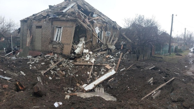 The Russians shelled the private houses in Kramatorsk — 14 houses were damaged