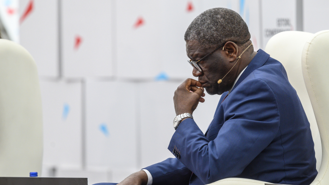”Rape is another weapon against Ukrainians.” Nobel Peace Prize laureate Denis Mukwege has been fighting sexual violence in wars for 20 years — we interviewed him