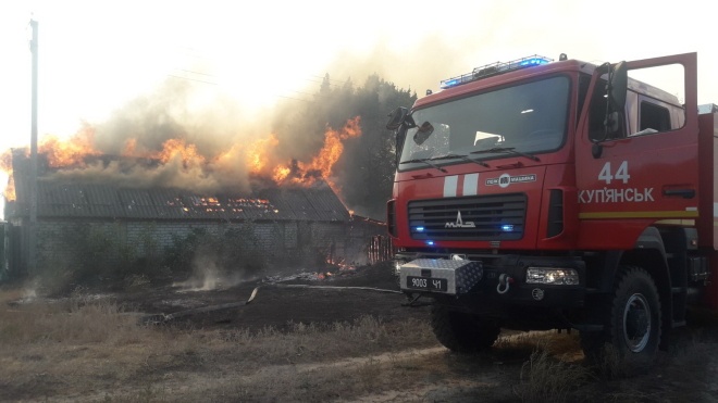 Рятувальники локалізували лісову пожежу на Харківщині