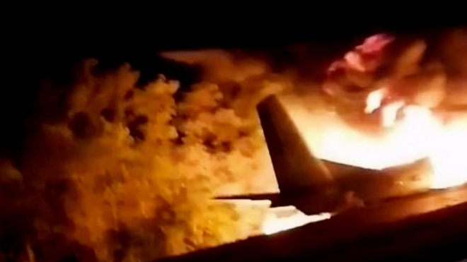 Зеленский поручил создать комиссию для расследования авиакатастрофы военного самолета Ан-26 под Харьковом