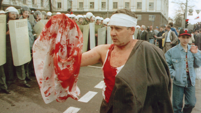 Протести проти Лукашенка в Білорусі в 1996—2020: в архівних фото