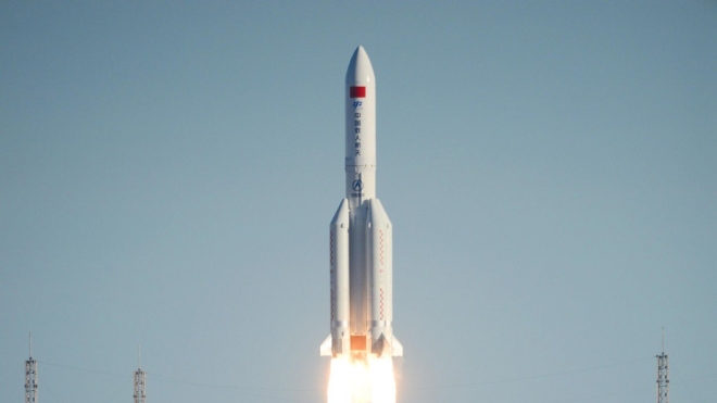 Китай успішно запустив ракету з модулем своєї майбутньої орбітальної станції