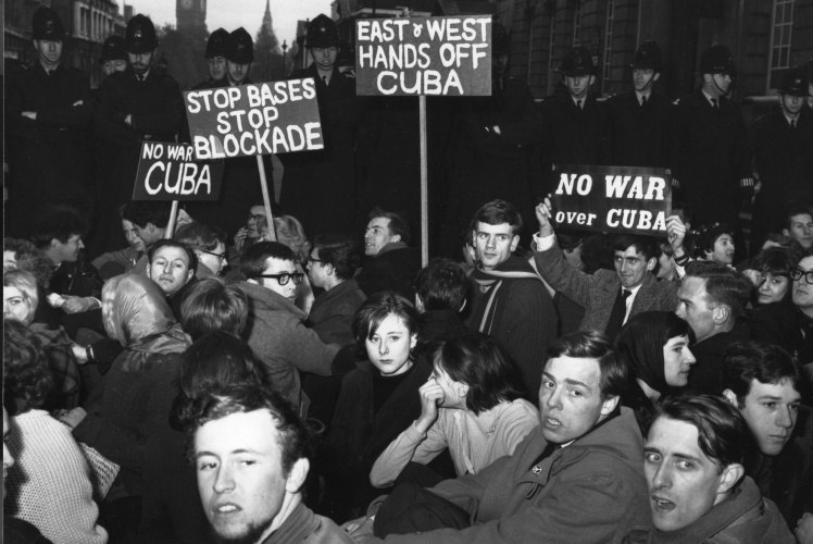Демонстрація проти Карибської кризи в Лондоні, 24 жовтня 1962 року.