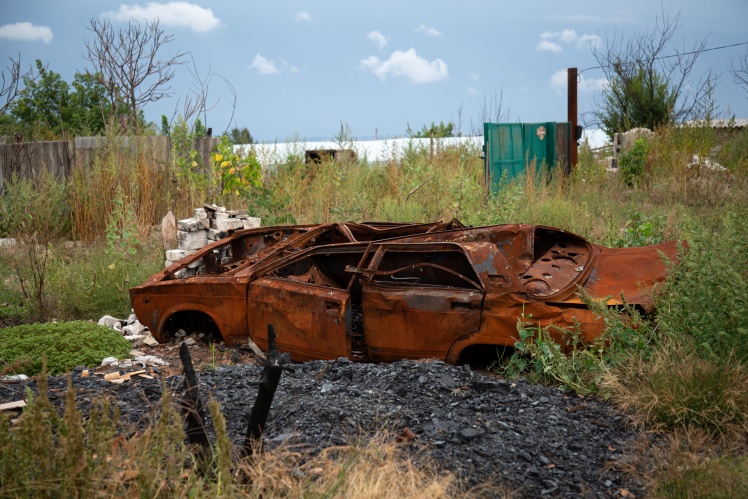 Машина Сергія, згоріла у вересні 2020.