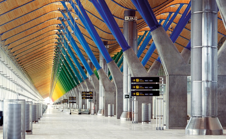 Термінал аеропорту у Мадриді.