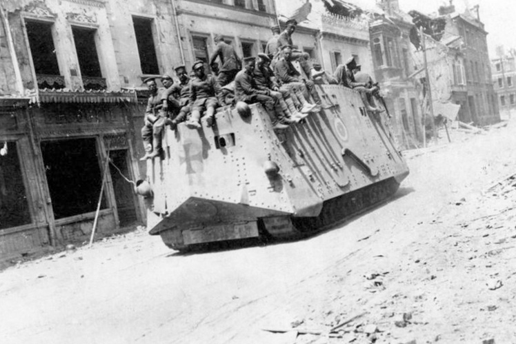 Sturmpanzerwagen A7V.