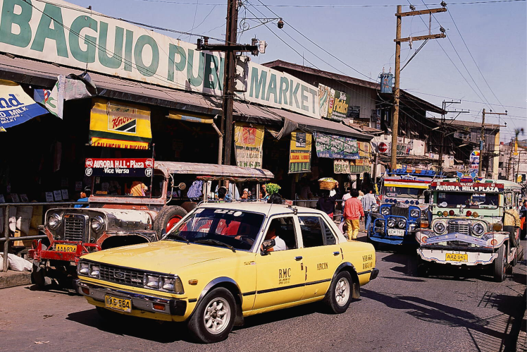 Рынок в филиппинском городе Багио, 1992 год.