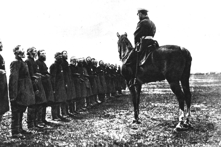 Імператор росії Микола II та харківські селяни, початок 1900-х років.