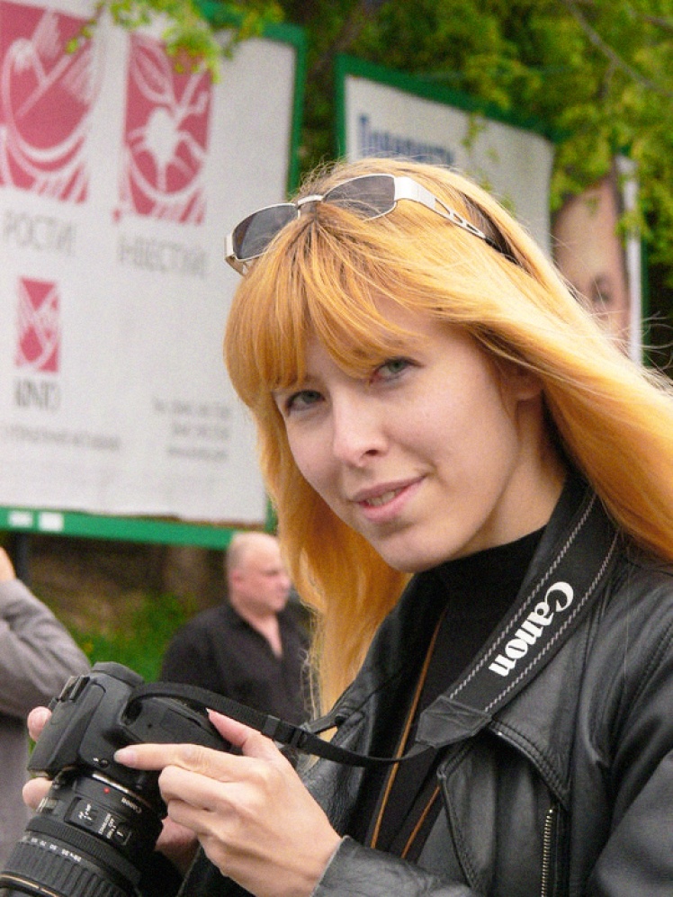 Блогерка, журналистка и офицер Вооруженных сил Украины Елена Белозерская