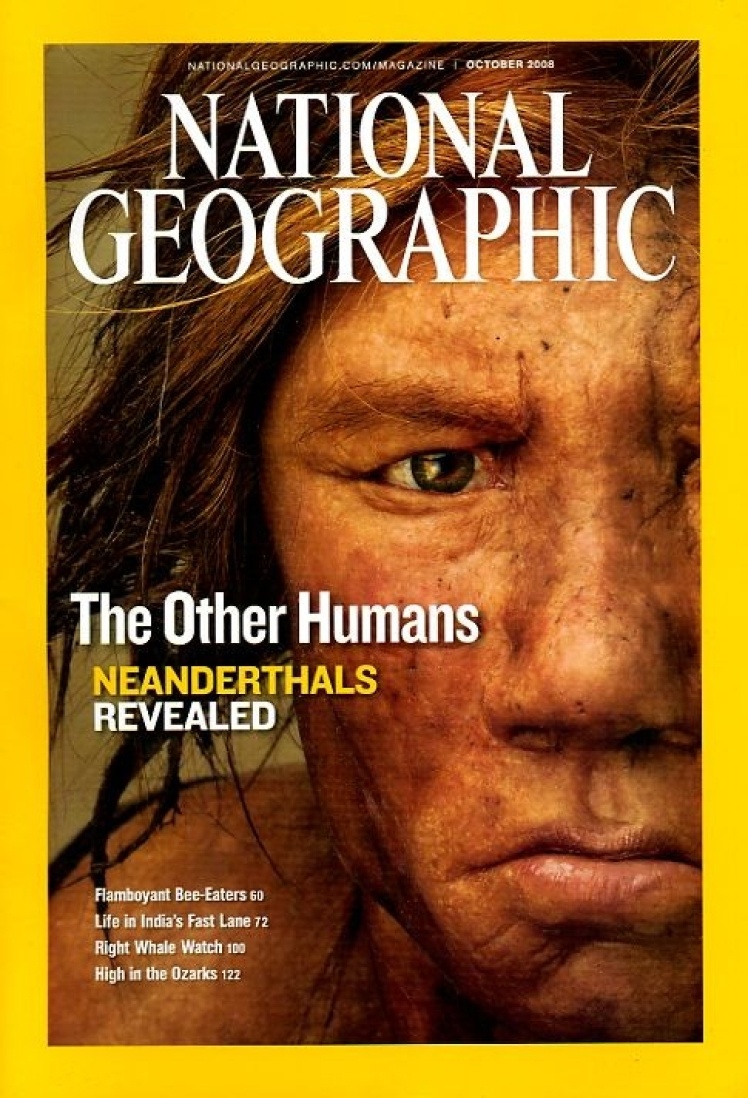 Октябрь 2008 года. На фото реконструкция лица неандертальской женщины, основанная на фрагментах древней ДНК.