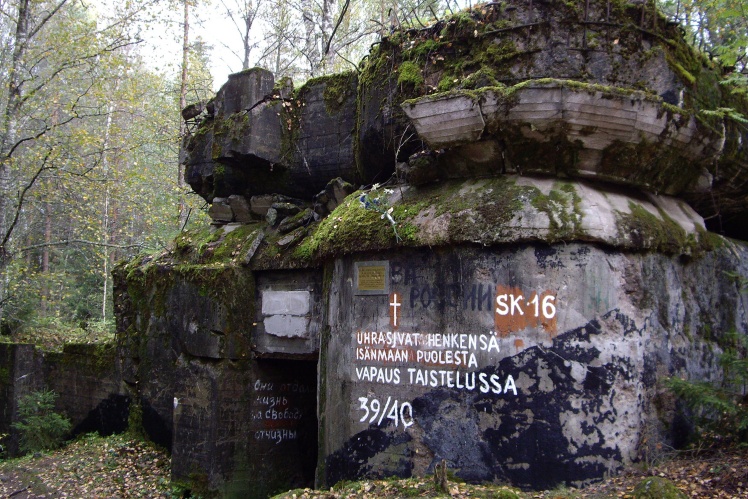 SK16 Bunker on “Mannerheim Line”, September 19, 2009.