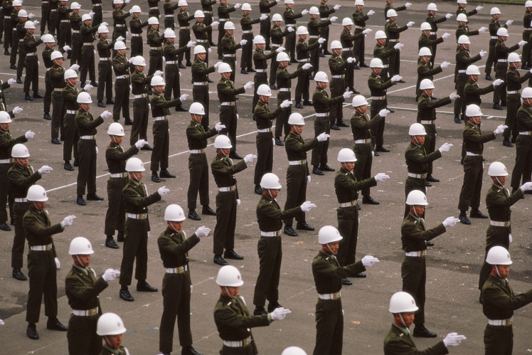 Тренування військової поліції Тайваню, 6 січня 1985 року.