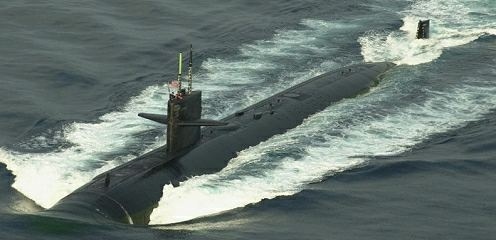 Атомний підводний човен класу «Лос-Анджелес» ВМС США.