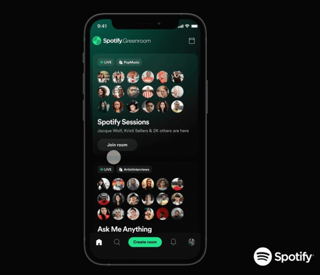 Spotify запустила свой Clubhouse