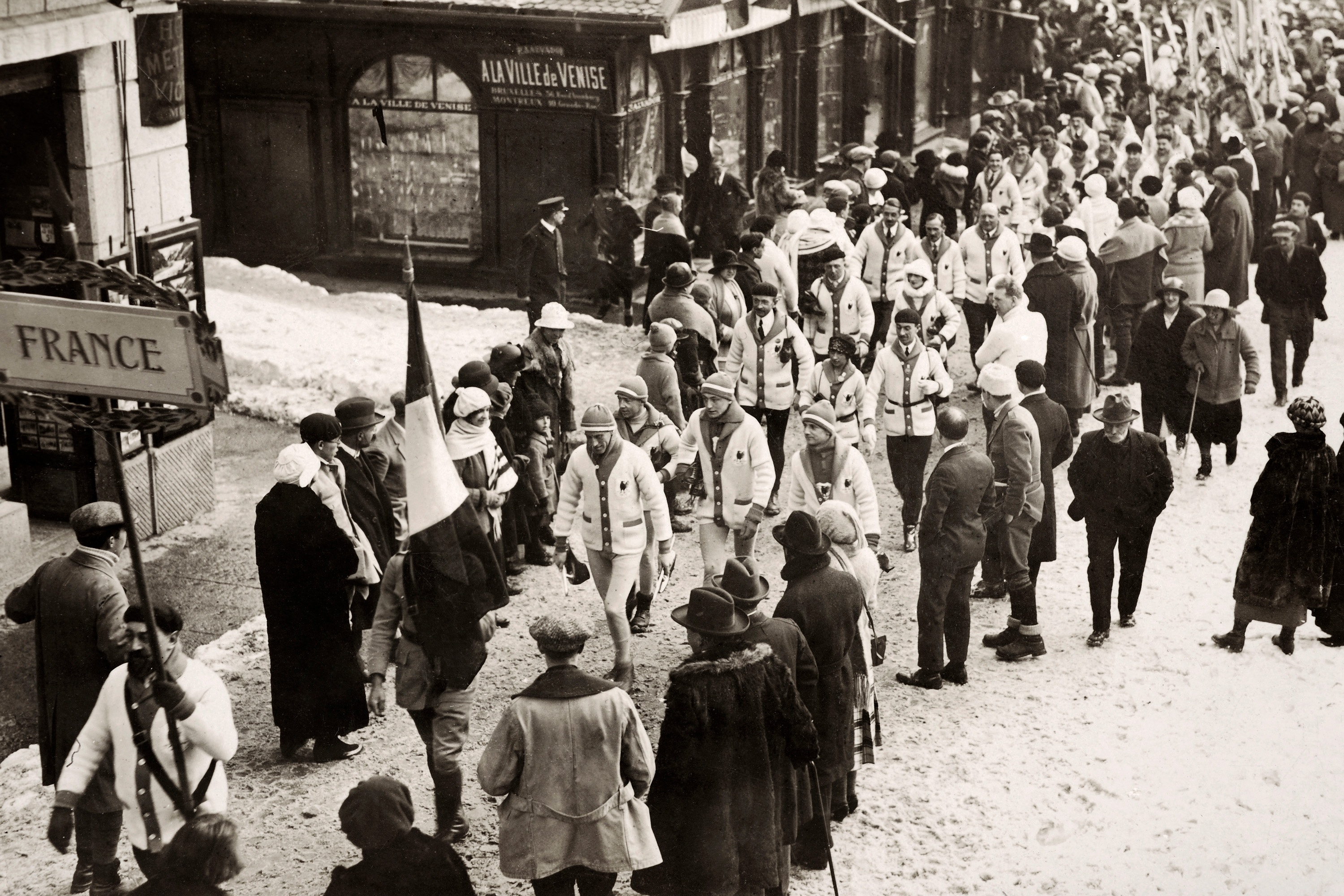 Первая зимняя Олимпиада в 1924 году - история, фото